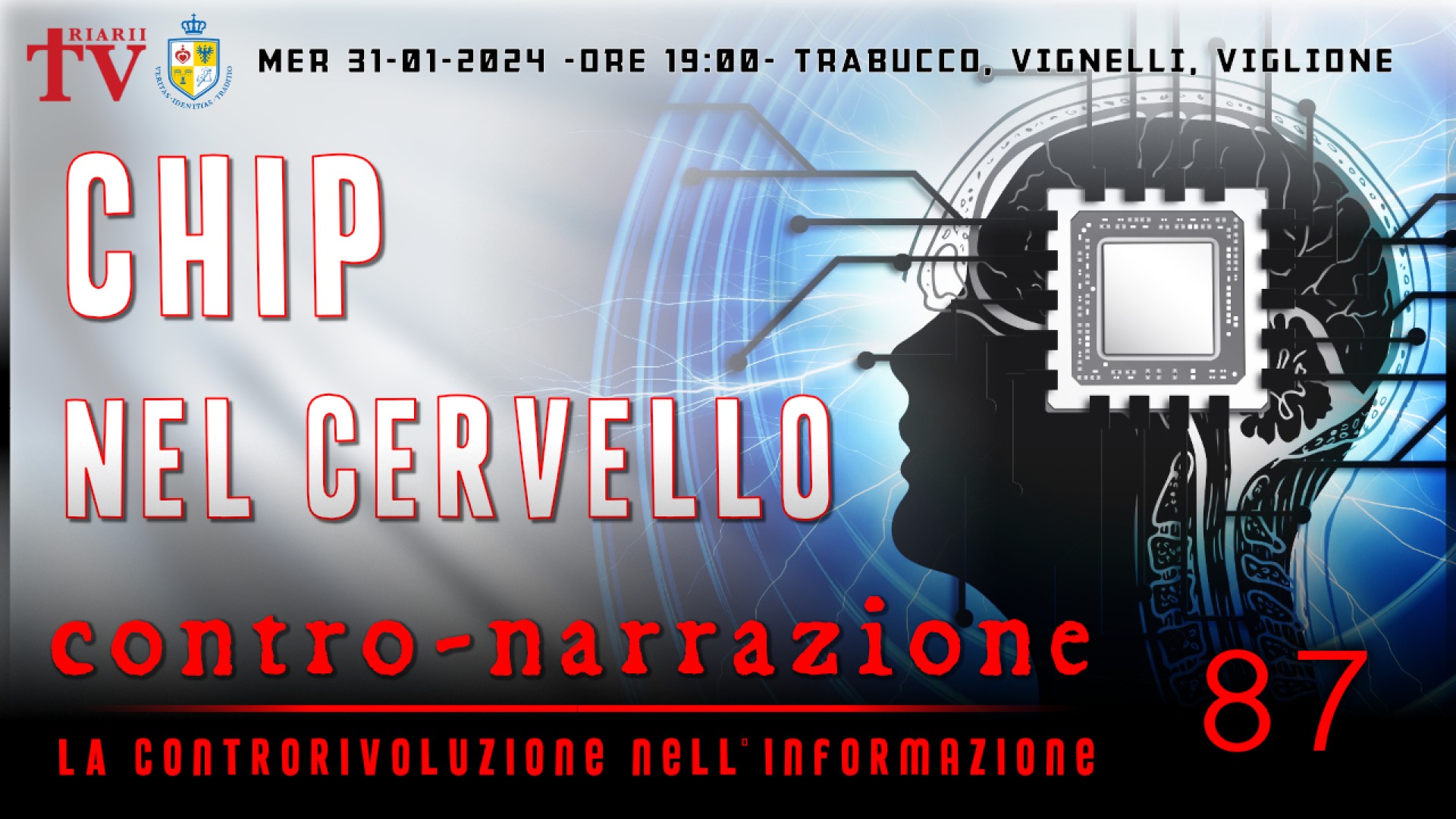 CONTRO-NARRAZIONE NR.87 - MERC 31 GENNAIO 2024 - Daniele Trabucco, Guido Vignelli, Massimo Viglione