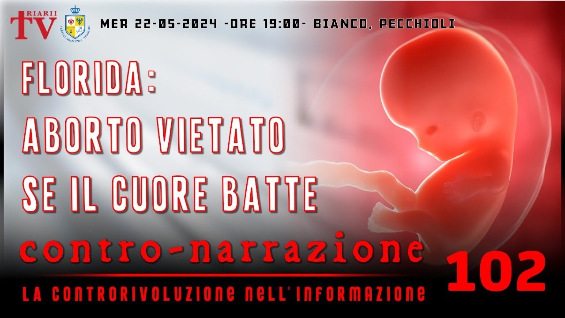 CONTRO-NARRAZIONE NR.102 - MERC 22 MAGGIO 2024 - BIANCO, PECCHIOLI