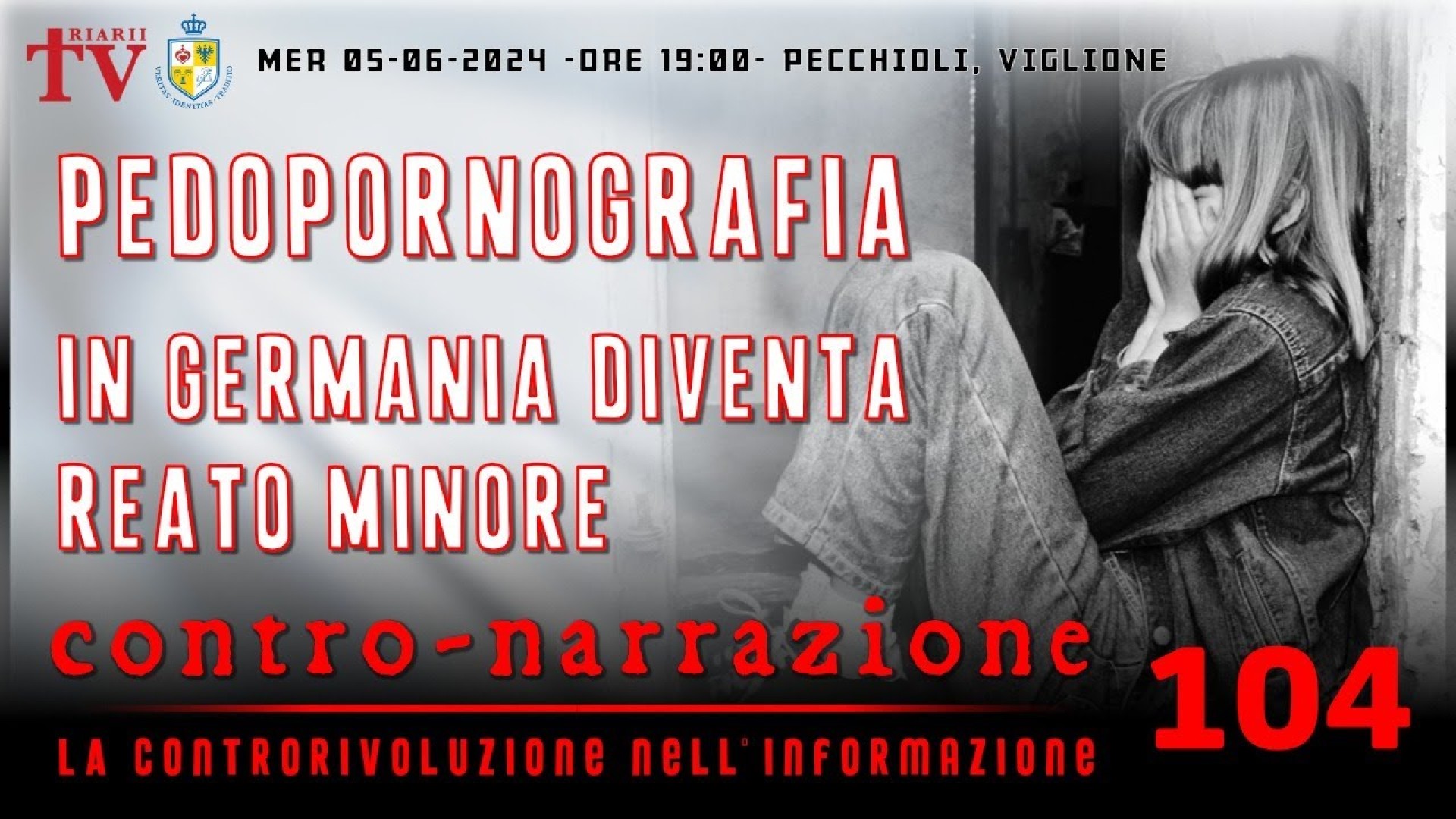 CONTRO-NARRAZIONE NR.104 - MERC 5 GIUGNO 2024 - PECCHIOLI, VIGLIONE