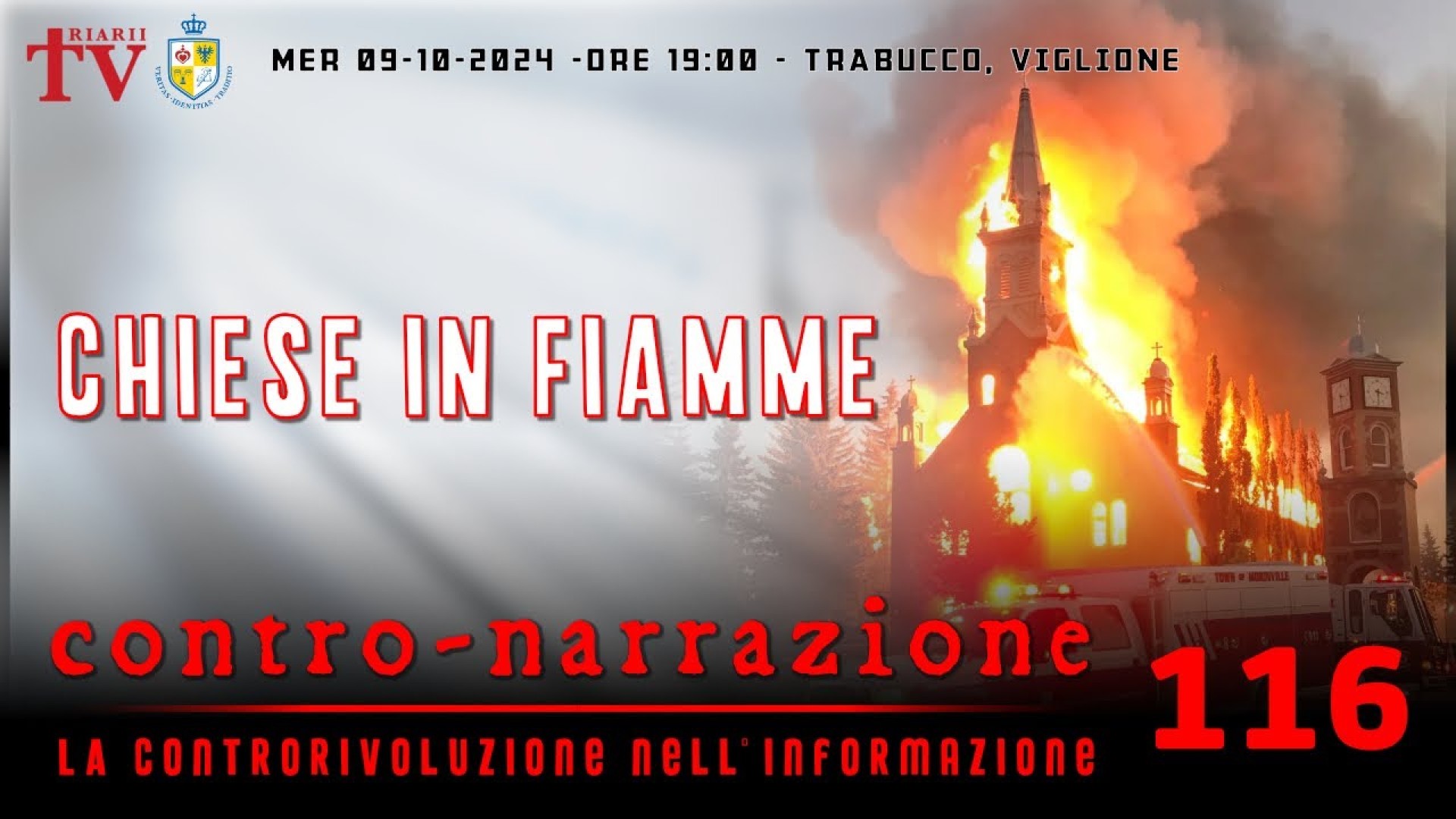 CONTRO-NARRAZIONE NR.116 - MERC 9 OTTOBRE 2024 - TRABUCCO, VIGLIONE