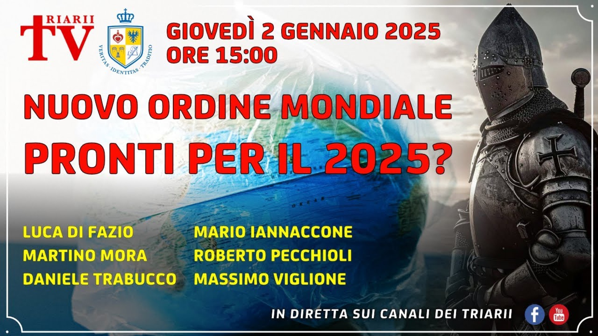 NUOVO ORDINE MONDIALE, PRONTI PER IL 2025? DI FAZIO, IANNACCONE, MORA, PECCHIOLI, TRABUCCO, VIGLIONE