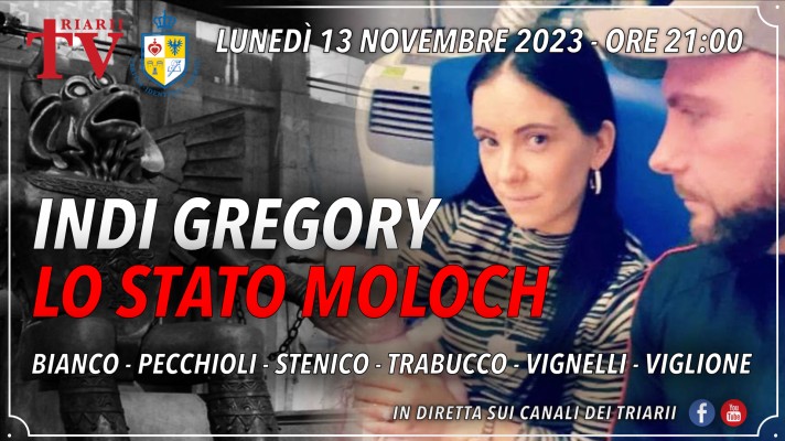 INDI GREGORY: LO STATO MOLOCH. A Bianco, M. Stenico, D. Trabucco, G. Vignelli, M. Viglione