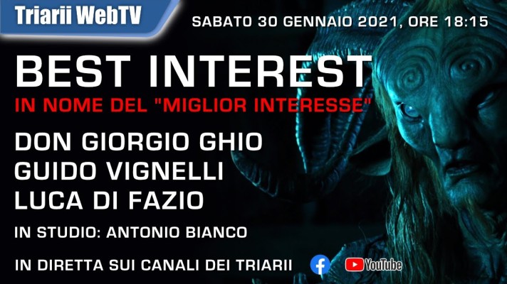 BEST INTEREST - NEL NOME DEL “MIGLIOR INTERESSE” Don G Ghio, G Vignelli, L Di Fazio, in studio A Bianco